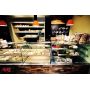 Witryna cukiernicza CUBE 2  1.3W 3P z agregatem wewnętrznym Igloo Witryny cukiernicze - 4store.pl