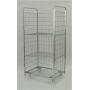 Wózek uniwersalny magazynowy WMU 1700x800x600, 2 półki, cynk galwaniczny Damix Urządzenia magazynowe - 4store.pl