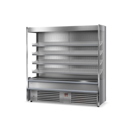 Regał chłodniczy otwarty RCh-O 133 Rapa Regały chłodnicze z agregatem wewnętrznym - 4store.pl