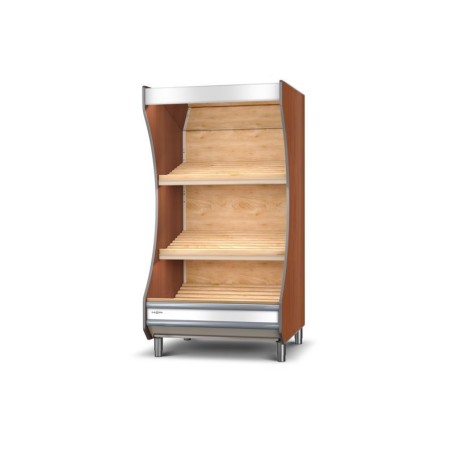 Regał na warzywa i owoce, regał warzywniczy RW-B 167/100 Rapa Regały przyścienne na o/w - 4store.pl