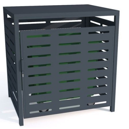 Zabudowa kontenera na śmieci IV 1100 l Krajowy Kosze na śmieci - 4store.pl