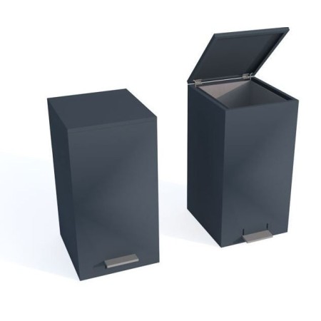 Kosz do segregacji odpadów Satis I 60 l na pedał bezdotykowy Krajowy Kosze do segregacji odpadów - 4store.pl