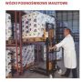 Wózek podnośnikowy masztowy 1,0 t koła poliuretanowe rolki podwójne WRP3-1003/MST PTP ZAKREM Wózki masztowe - 4store.pl