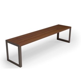 Ławka miejsko - ogrodowa Cyklon II bez oparcia