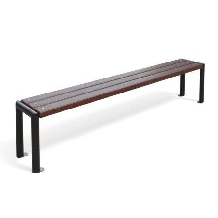 Ławka miejsko - ogrodowa Stokrotka II bez oparcia Krajowy Mała Architektura - 4store.pl