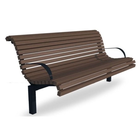 Ławka Karmen II Krajowy Mała Architektura - 4store.pl