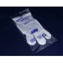Rękawiczki HDPE 100 szt. Rozmiar M