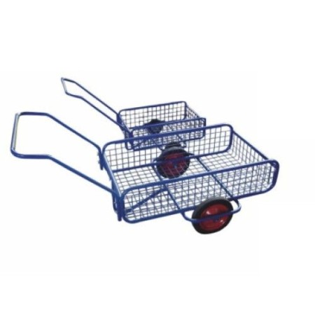 Wózek platformowy osiatkowany 0,1 t koła Ø200 WRN2-010/24.1A ZAKREM Wózki platformowe - 4store.pl