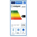 Stół mroźniczy 3-drzwiowy 841037 - etykieta energetyczna klasy E
