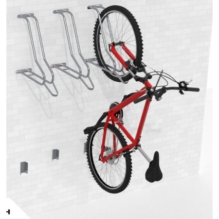 Wieszak na rowery Lift - 3, 3 stanowiska Krajowy Stojaki na rowery - 4store.pl