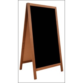 Potykacz 115 x 60 cm, tablica reklamowa, drewniany, dwustronny, szerokość ramki 3,5 cm