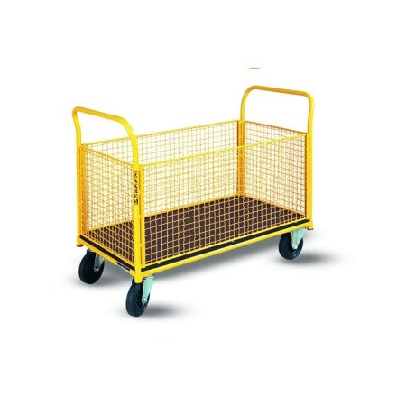 Wózek platformowy osiatkowany 600 kg koła typu NEK Ø160 WRN2-060/27C ZAKREM Wózki platformowe - 4store.pl
