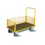 Wózek platformowy osiatkowany 600 kg koła typu NEK Ø160 WRN2-060/28B ZAKREM Wózki platformowe - 4store.pl