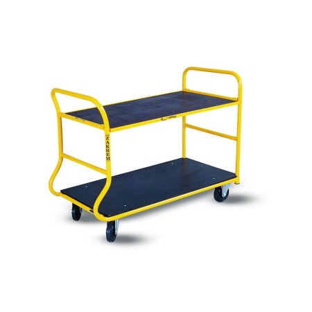 Wózek platformowy półkowy 300 kg koła Ø125 WRN2-030/31 B ZAKREM Wózki platformowe - 4store.pl