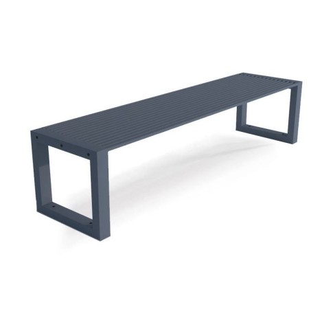 Ławka Semi XI bez oparcia Krajowy Mała Architektura - 4store.pl
