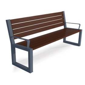 Ławka Semi VIII z oparciem