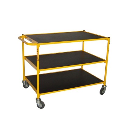 Wózek platformowy półkowy 150 kg koła Ø100 WRN2-015/41 ZAKREM Wózki platformowe - 4store.pl