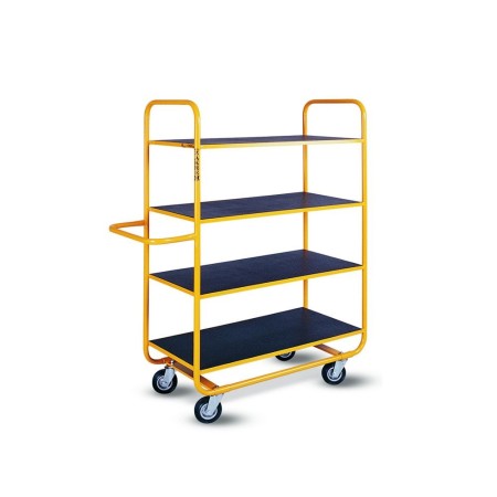 Wózek platformowy półkowy 300 kg koła Ø125 WRN2-030/42.3 ZAKREM Wózki platformowe - 4store.pl