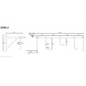 Wieszak na 3 rowery CRIS-3 Krajowy Stojaki na rowery - 4store.pl