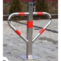 Blokada parkingowa - trójkąt duży INOX