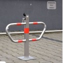 Blokada parkingowa X1, stal nierdzewna