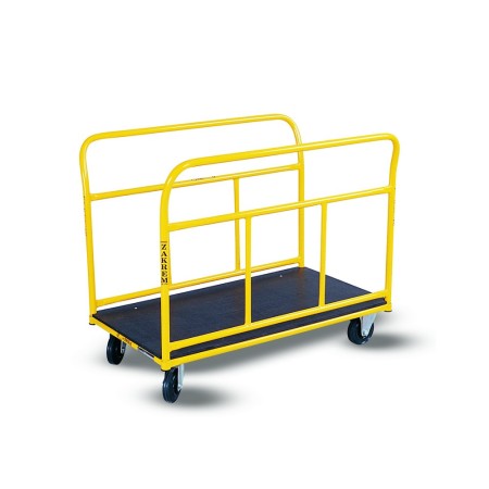 Wózek platformowy do uniwersalnych zastosowań 300 kg koła Ø125 WRN2-030/09B ZAKREM Wózki platformowe - 4store.pl