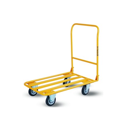 Wózek platformowy do uniwersalnych zastosowań 150 kg koła Ø100 WRN2-015/16 ZAKREM Wózki platformowe - 4store.pl