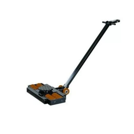 Zestaw transportowy - wózek przedni WP-5000, udźwig 5000 kg ZAKREM Urządzenia magazynowe - 4store.pl