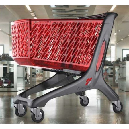Wózek sklepowy Maxi Eco 210 litrów, Rabtrolley Rabtrolley Wózki z tworzywa - 4store.pl