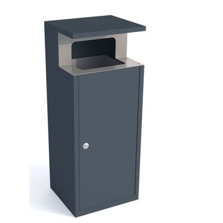 Kosz do segregacji odpadów Oberon I 80 Kra03 Kosze do segregacji pojedyncze - 4store.pl