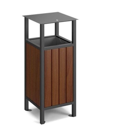 Kosz Onyx A z daszkiem Kra03 Kosze do segregacji odpadów - 4store.pl