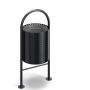 Kosz Beryl 60 l Kra03 Kosze do segregacji odpadów - 4store.pl