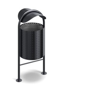 Kosz Beryl z daszkiem 60 l