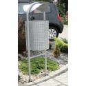Kosz Beryl z daszkiem 60 l Kra03 Kosze do segregacji odpadów - 4store.pl