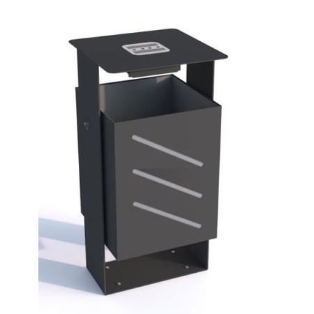 Kosz Homer I 60 l Kra03 Kosze do segregacji odpadów - 4store.pl