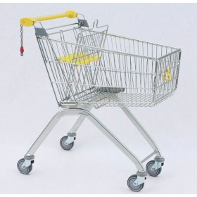 Wózek sklepowy z siedziskiem dla dziecka, Avant 90 (pojemność 85 litrów)