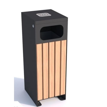 Kosz na odpadki Opałek I 80 l Kra03 Kosze do segregacji odpadów - 4store.pl