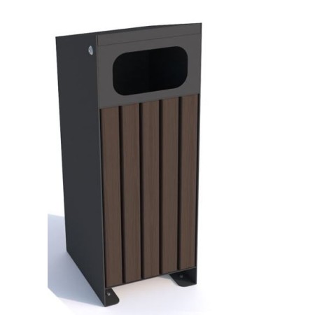 Kosz na odpadki Opałek III 80 l Kra03 Kosze do segregacji odpadów - 4store.pl