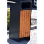Kosz na odpadki Opałek III 80 l Kra03 Kosze do segregacji odpadów - 4store.pl