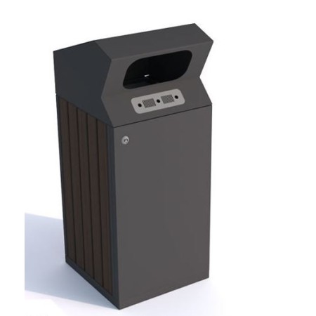 Kosz na odpadki Castle 60 l Kra03 Kosze do segregacji odpadów - 4store.pl