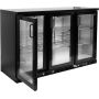 Witryna chłodnicza, chłodziarka do butelek, 3 drzwi YATO Szafy chłodnicze na napoje - 4store.pl