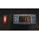 Nadstawka chłodnicza 6x1/3 GN - panel sterowania z włącznikiem i wyświetlaczem temperatury