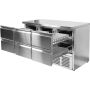 Stół chłodniczy, 6 szuflad YATO Stoły chłodnicze - 4store.pl
