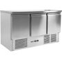 Stół chłodniczy 3-drzwiowy z blatem roboczym YATO Stoły chłodnicze - 4store.pl