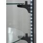 Witryna chłodnicza 400 l, 68x68x175, czarna YATO Szafy chłodnicze - 4store.pl