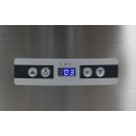 Witryna chłodnicza 400 l - panel sterowania z wyświetlaczem LED