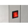 Witryna chłodnicza 270 l, 65x65x150, czarna YATO Szafy chłodnicze - 4store.pl