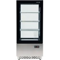 Witryna chłodnicza 78 l, 43x39x98, czarna