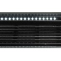 Witryna chłodnicza 400 l czarna - oświetlenie LED nad półkami, zbliżenie