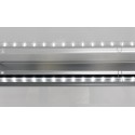 Witryna chłodnicza 400 l czarna - oświetlenie LED wewnątrz witryny